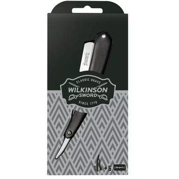 Cut Throat + Double Edge Blades ( 5 ks ) - Britva + náhradné žiletky